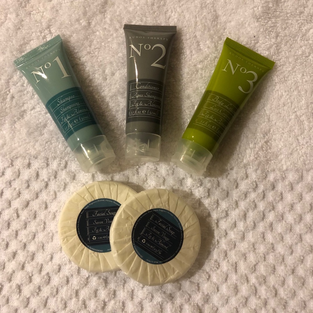 KUDOS Therapy No.1, No.2 & No.3 5 piece travel bundle
